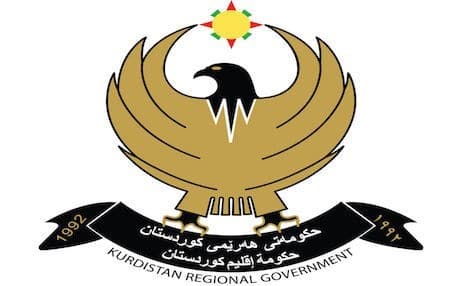 Kurdistan Regional Government (KRG) official logo. 