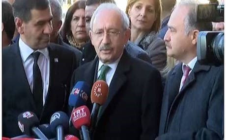 Kemal Kılıçdaroğlu,  leader of the CHP.