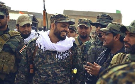  Qais al-Khazali, the leader of the Shiite militia group Asaib Ahl al-Haq. Official photo
