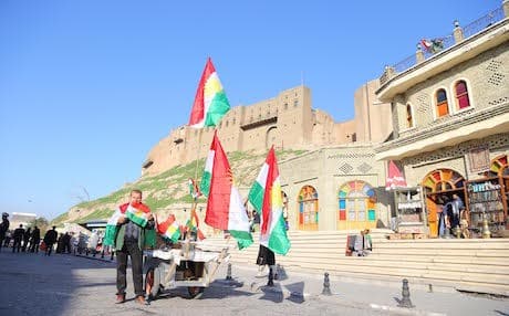 December 17 has been named the Kurdish flag day by the Kurdistan Region parliament. Photo: Rudaw