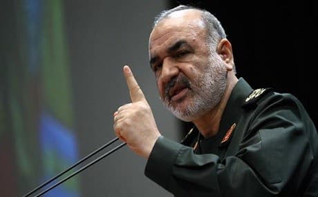 Deputy commander of the Iranian army Hossein Salami. IRNA