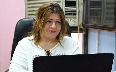 Iraqi journalist Afrah al-Shawqi. Photo: Facebook
