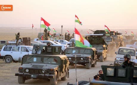 Peshmerga forces during the Mosul offensive. Photo: Rudaw