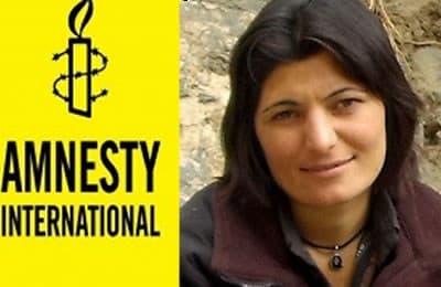 Zaynab Jalalyan, 34, is serving a 9-year prison term on charges of membership in PJAK. She has multiple health problems and is at risk of losing her eyesight.