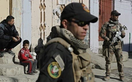 Iraqi forces in Mosul. Photo: Thomas Coex/AFP