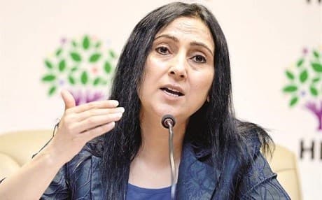 Figen Yüksekdağ, co-chair of the People’s Democratic Party (HDP). Photo: AFP