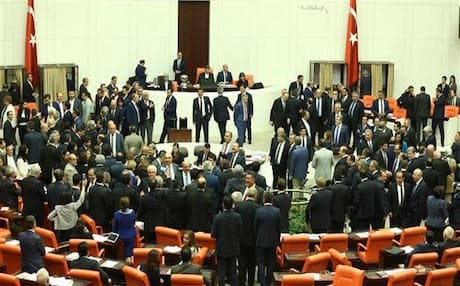AFP file photo of Turkish parliament. 