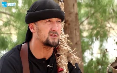 Gulmurad Khalimov, an ISIS commander of Tajik origin. 