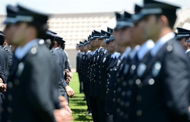 Turkish police graduate. Photo: AA