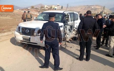 According to Nuri, the early morning bombs went off within six minutes of each as the two officials were driving to work. 