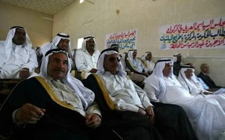 Their goal, the sources said, is to bring all Arab factions into a single coalition in order to participate under a single banner in the April 30 polls. Photo: AFP