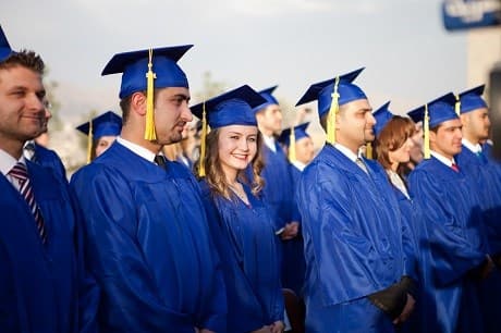 Students graduate in Sulaimani. Photo: AUIS