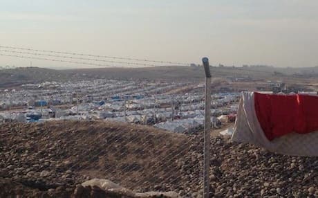 At the same time Iraqi Kurdistan is treating the refugees better than the other Syrian neighbors, she admits. Photo by Tine ke Ceelen