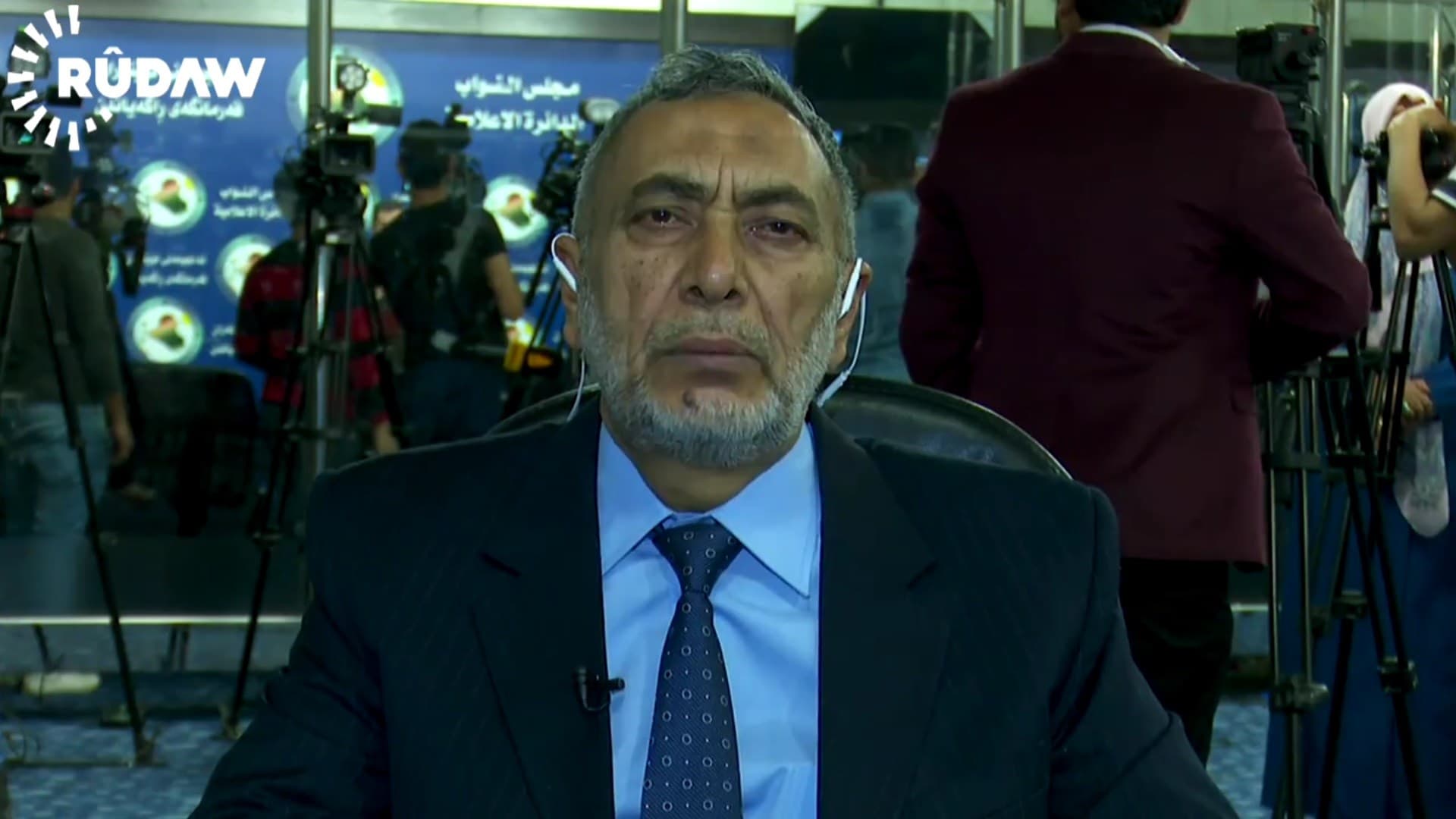 Iraqi parlimentarian Mahmoud al-Mashhadani in March 2017. Photo: Rudaw TV