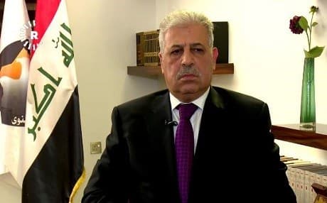 Atheel al-Nujaifi, commander of the Nineveh Guards and former governor of Nineveh province. Photo: Rudaw TV