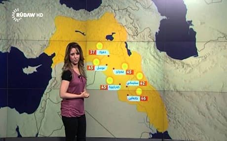 “We are now using it to tell the weather in the major Kurdish cities.”