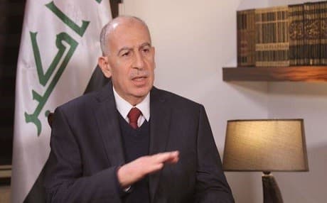 Osamah al-Nujaifi speaking to Rudaw TV.