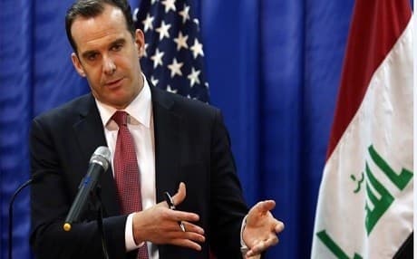US envoy for counter-ISIS coalition Brett McGurk. AP photo.