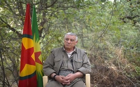 Cemil Bayik, president of the Group of Communities in Kurdistan (KCK). Photo: AFP/Bulent Kilic