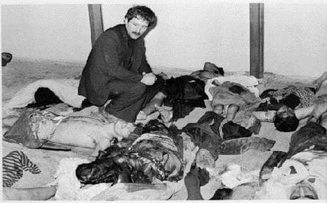 In a series of attacks in 1978 in Maras that lasted a week, 111 people were killed and hundreds more wounded. Archive photo
