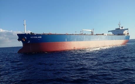 A stock photo of the Neverland, a RINA-class tanker. Photo: Finaval