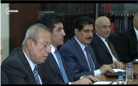 Members of the KDP negotiation team for the formation of government led by Prime Minister Nechirvan Barzani.