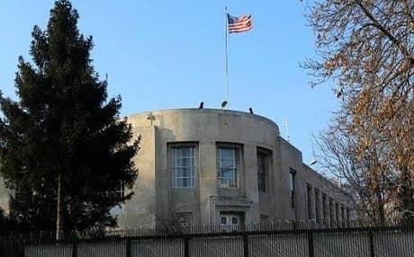 US Embassy in Ankara. Photo: AFP/Dem Altan