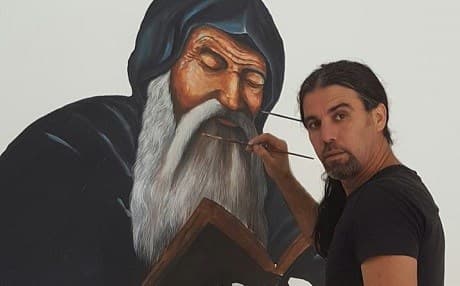 Kurdish artist Janso Isso. Photo: Courtesy of Janso Isso
