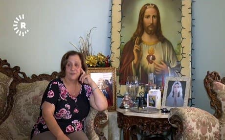 Mother of Anas, who was convicted of raping a 12-year-old boy in Sterling Heights, Michigan after having just fled Iraq at the age of 19 and has already served his prison term, says that she is afraid that her son would be killed if returned to the war-torn Iraq. Photo: Rudaw video