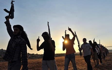 Islamic militants in Syria. AFP file Photo.