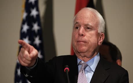 United States Republication senator from Arizona, John McCain. Photo: AP