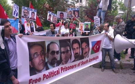 One such group, the Azerbaijan National Resistance Organization (ANRO), says it is in agreement with other groups over the right to self-determination by Iran’s estimated 22 million Azeri minority. Photo: UNPO.org