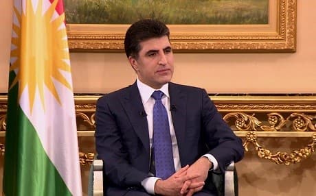 Prime Minister of the Kurdistan Region Nechirvan Barzani on September 20, 2017. Photo: Rudaw TV