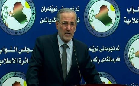 Mowaffak al-Rubai is an Iraqi MP from the ruling Shiite National Alliance. He is also a fromer Iraqi National Security Adviser. Photo: Rudaw TV