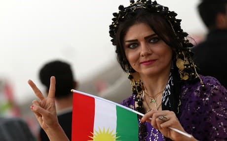 People of Kurdistan headed to the polls on Monday, September 25, despite the opposition of the regional and international countries. Photo: AFP/Safin Hamed