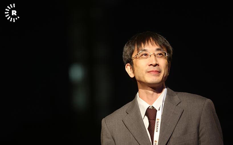 Jury member, film maker, and film critic from Japan, Takayuki Yoshida, said this is his first visit to the Middle East. Photo: Rudaw