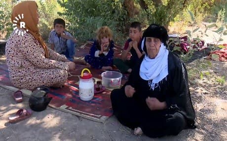 Human Rights Watch says that Iraqi security forces in Tuz Khurmatu allowed civilians to loot properties for at least a full day before taking action. Photo: Rudaw TV
