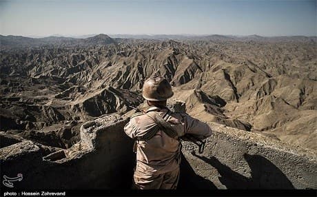 The clashes erupted on border areas located between northern Iran with Turkey on November 3,2017. Photo: Tasnim News Agency