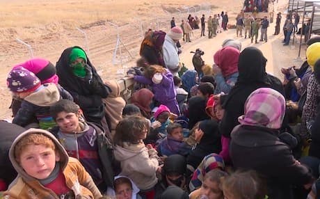 Hawija Internally Displaced Persons (IDPs) in Kirkuk. Rudaw file photo