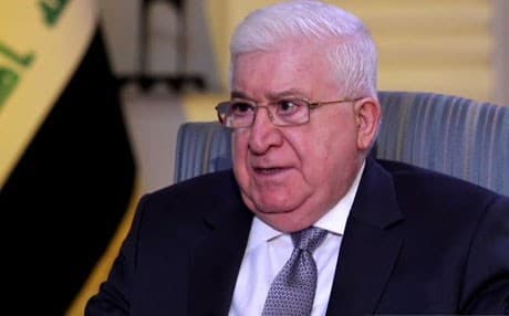 Iraq's President Fuad Masum who started his tour of the Kurdistan Region on Saturday has so far met with officials of his Patriotic Union of Kurdistan (PUK) and Change Movement (Gorran) in Sulaimani. Rudaw photo