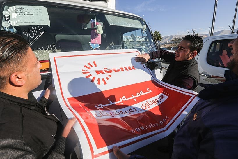 FOTO - Rûdaw’ın yardımları deprem bölgesinde