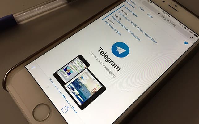 Iranian authorities introduced a ban on Telegram messaging app following anti-government protests that lasted for about a week since December 28, 2017. Photo:AP