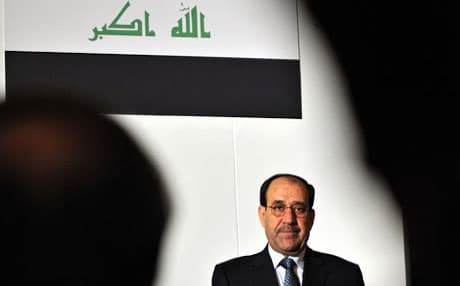 Iraqi Prime Minister Nuri al-Maliki. Photo: AFP