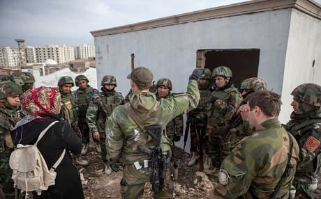 Norwegian trainers work with Kurdish forces at a training facility in Erbil on January 31, 2017. Photo: Sgt. Josephine Carlson | US Army