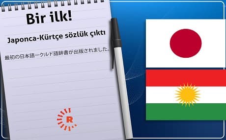İlk Japonca-Kürtçe sözlük raflarda! 