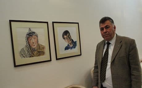 Nazmi Hazouri is the first Consul General of Palestine in Iraqi Kurdistan. Photo by Judit Neurink