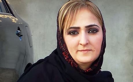Navkhosh says that she intends to rely solely on her own campaign to win votes. Photo Rudaw