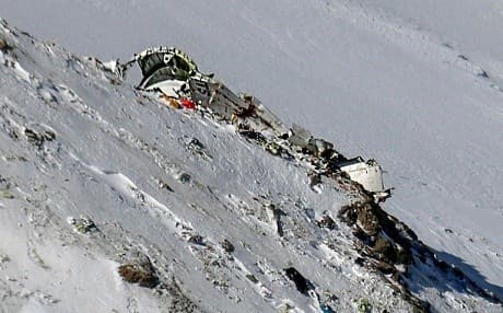 Photo taken on February 20, 2018 shows the wreckage of Aseman Airlines flight EP3704 which disappeared from radar as it flew over the Zagros mountain range on February 18, around 45 minutes after taking off from Tehran on a domestic flight. Photo: AFP / Mohammed Khademosheikh
