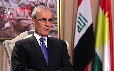 Former governor of Kirkuk, Najmaldin Karim. File photo: Rudaw TV