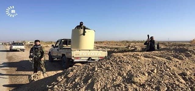 File photo of Kurdish Peshmerga forces  nearby the town of Kolajo in Kifiri. Photos: Halo Mohammed